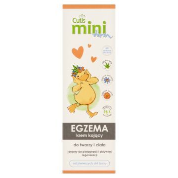 Cutis Mini Derm Egzema, krem kojący do twarzy i ciała od pierwszych dni życia
