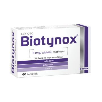 Biotynox, 5 mg, tabl., 60 szt