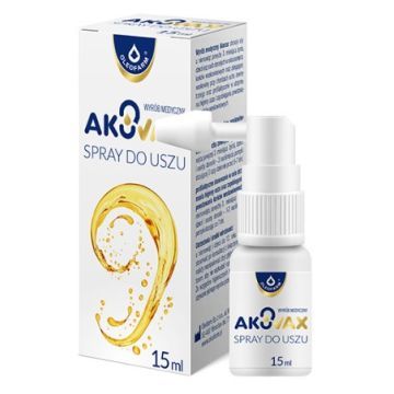 Akuvax, spray do uszu, 15 ml