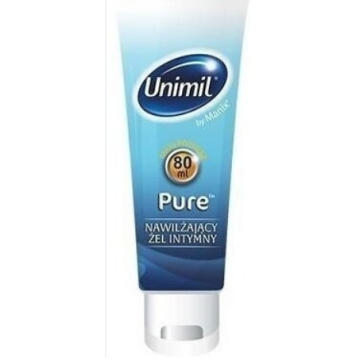 Unimil Pure, nawilżający żel intymny, 80 ml