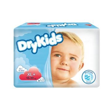 Dry Kids, pieluchomajtki, rozmiar XL+ (15 - 30 kg), 30 szt.