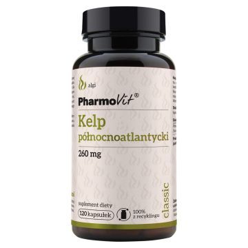 Pharmovit Kelp polnocnoatlantycki, 260 mg, kaps., 120 szt