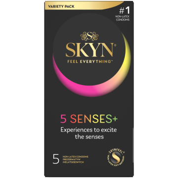 Unimil Skyn 5 Senses, prezer.,nielateks., 5 szt