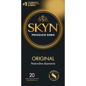 Skyn Original, nielateksowe prezerwatywy, 20 szt.