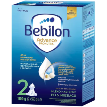 Bebilon 2 z Pronutra Advance,prosz.,1100 g