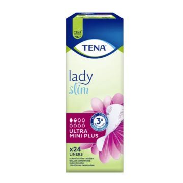 TENA Lady Slim Ultra Mini Plus, wkładki, 24 szt.