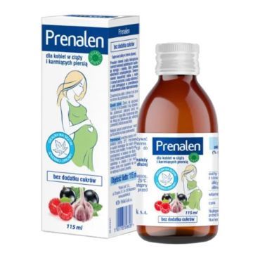 Prenalen bez dodatku cukrów, płyn, 115 ml