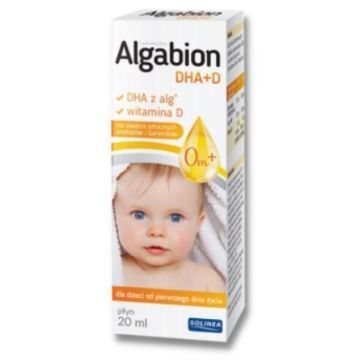 Algabion DHA+D, plyn, 20 ml