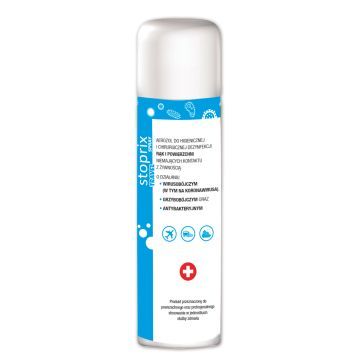 Stoprix Travel, aerozol do dezynfekcji rąk i powierzchni, 90 ml