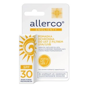 Allerco, pomad., emolient, ochr.,z filtr.UVA/UVB,SPF30, 4,9g