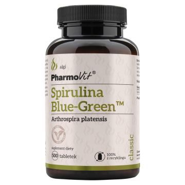 Spirulina Blue-Green, tabl., 500 szt
