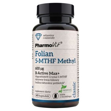 Pharmovit Folian 5-MTHF Methyl 600 mcg, kaps., 60 szt
