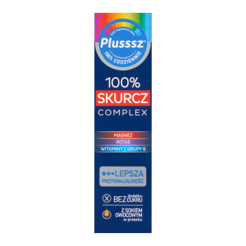 Plusssz 100% Skurcz Complex, tabletki musujące, 20 szt.