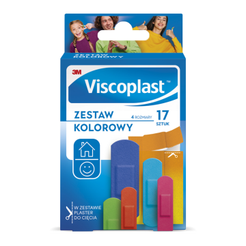 Plast. Viscoplast Zestaw Kolorowy, 17 szt