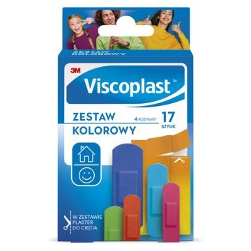 Plast. Viscoplast Zestaw Kolorowy, 17 szt