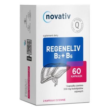 Novativ Regeneliv B2+B6, kaps., 60 szt