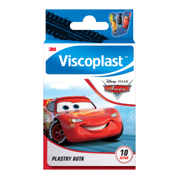 Plastry Viscoplast Auta, 10 szt.