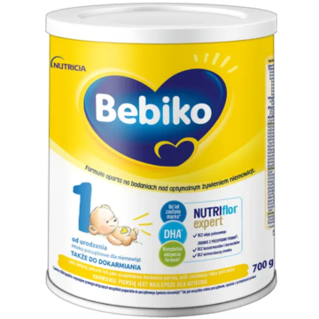 Bebiko 1 NUTRIflor Expert, mleko początkowe dla niemowląt, od urodzenia, proszek, 700 g