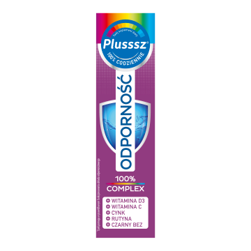 Plusssz Odporność 100% Complex, tabletki musujące, 20 szt.