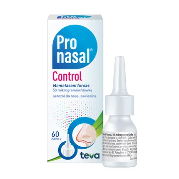 Pronasal Control, 50 mcg/dawkę, aerozol do nosa, 60 dawek