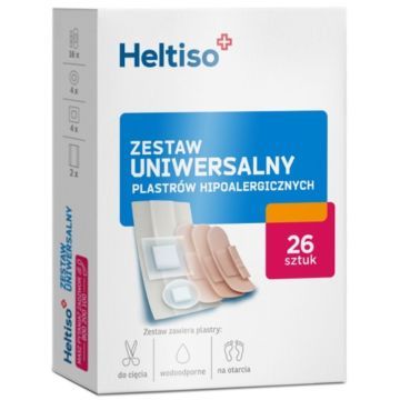 Heltiso zestaw uniwersalny plastrów hipoalergicznych