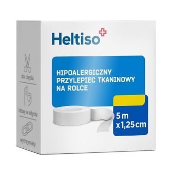 Heltiso przylepiec tkaninowy 5m x 1,25cm