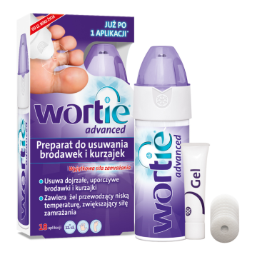 Wortie Advanced, prep., do usuw.brodawek i kurzajek, 50 ml