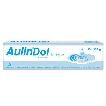 AulinDol, 30 mg/g, żel, 100 g, tuba