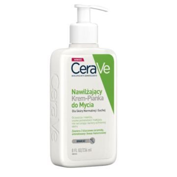 CeraVe, krem-pianka do mycia, 236 ml