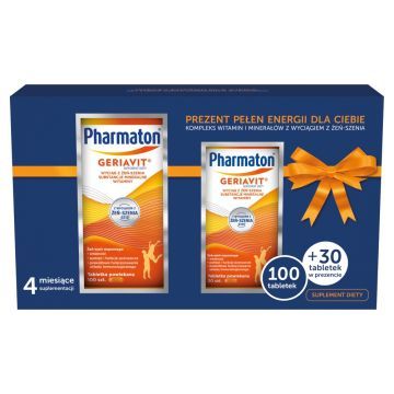 Pharmaton Geriavit,100tab+Pharmaton Geriavit,30tab,PR.805/20