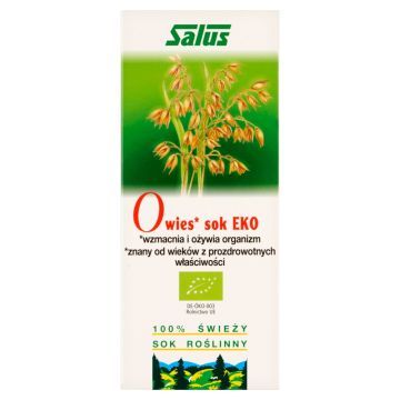 Owies sok EKO, plyn, 200 ml