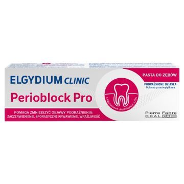 Elgydium Clinic Perioblock Pro, pasta do zębów, 50 ml