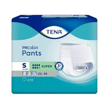 Tena Pants ProSkin Super, majtki chłonne, rozmiar S, 12 szt.