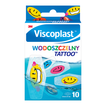 Viscoplast Tattoo, plastry wodoszczelne, 10 szt.