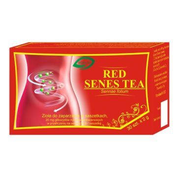 Red Senes Tea (Red-Slim Tea), zioła do zaparzania w saszetkach, 2 g, 30 szt.