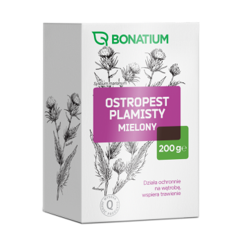 Bonatium Ostropest Plamisty Mielony,ziola do zaparz., 200 g