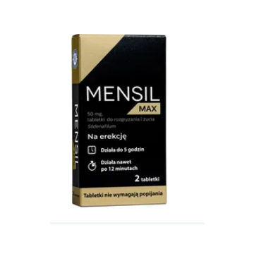 Mensil Max, 50 mg, tabletki do rozgryzania i żucia, 2 szt.