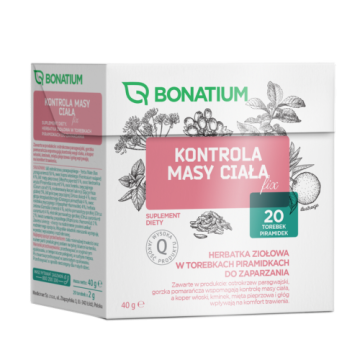 Bonatium Kontrola masy ciala fix, herbatka ziol., 2g, 20szt