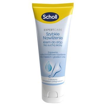 Scholl, krem szybkie nawilżenie do stóp, 75 ml