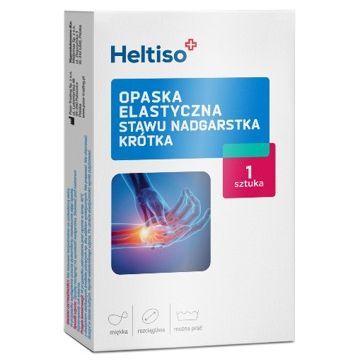 Heltiso, opaska, elast.stawu nadgarst.,krotka,rozm.S, 1 szt