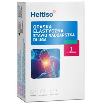 Heltiso, opaska, elast.stawu nadgarst.,dluga,rozm.S, 1 szt