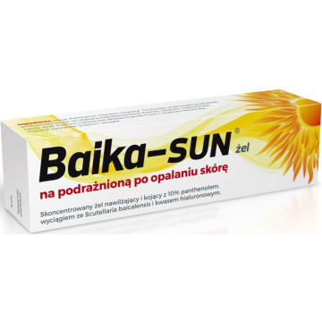 Baika SUN, żel po opalaniu, na podrażnioną skórę, 40 g