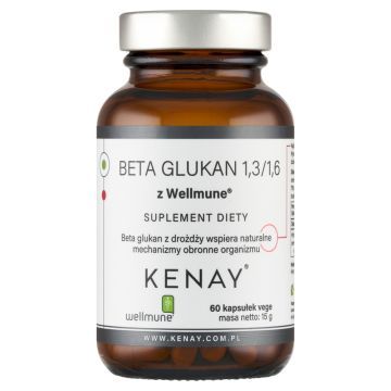 Beta glukan 1,3/1,6 z Wellmune, kaps., 60szt