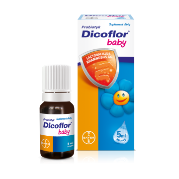 Dicoflor Baby, probiotyk, krople, 5 ml