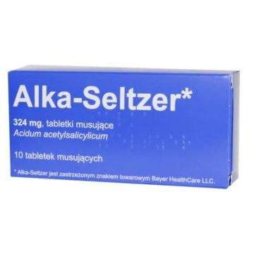 Alka-Seltzer, 324 mg,tabl.musuj.,(i.row),Delf,Bulg,10 szt