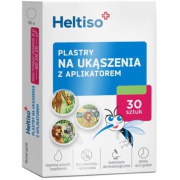 Heltiso, plast.,na ukaszenia, z aplikatorem, 30 szt