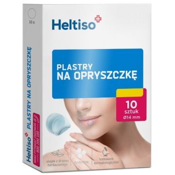 Heltiso plastry na opryszczkę, 10 sztuk