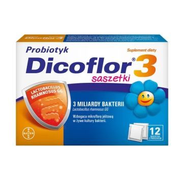 Dicoflor 3, proszek, 12 saszetek