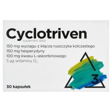 Cyclotriven, kapsułki twarde, 30 szt.