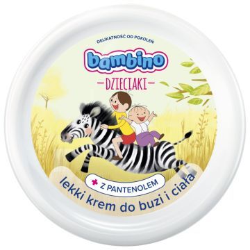 Bambino Dzieciaki, krem,d/buzi,ciala Bolek Lolek,zebra,250ml